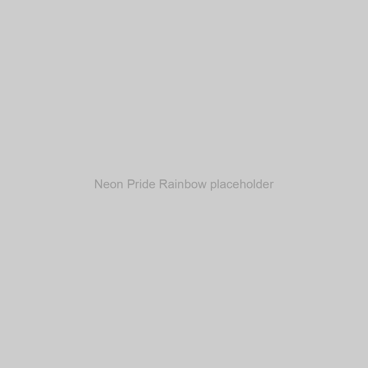 Neon Pride Rainbow Placeholder Image